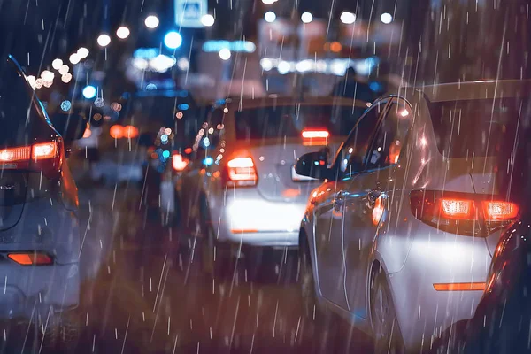 stock-photo-night-rain-cars-lights-autumn-road-city-traffic-october-highway