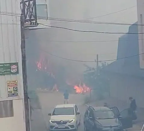 incendio bari a