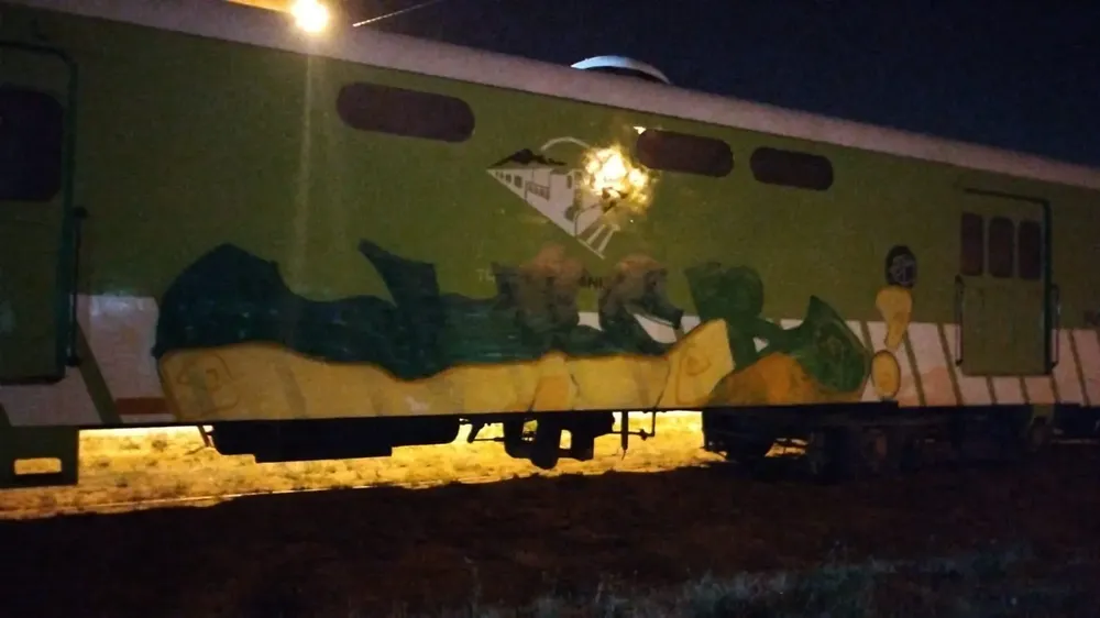 grafiti tren 1