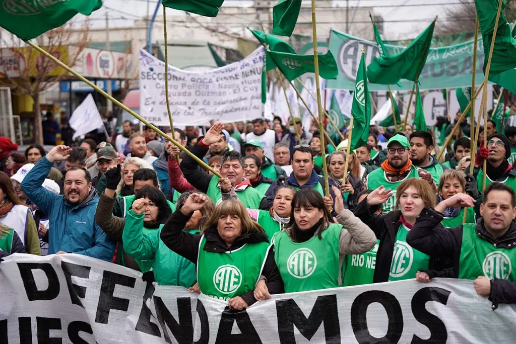 ATE Rionegro Paro y Movilizacion