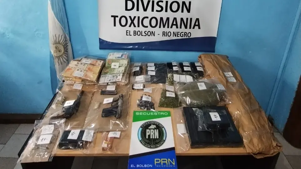 allanamiento drogas el bolson