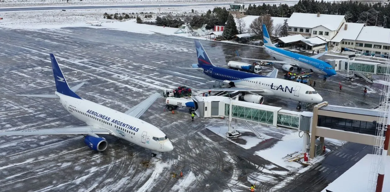 aeropuerto brc invierno