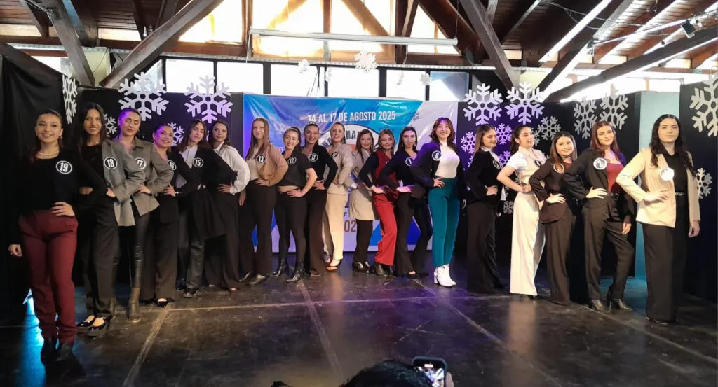 candidatas fiesta de la nieve 2025