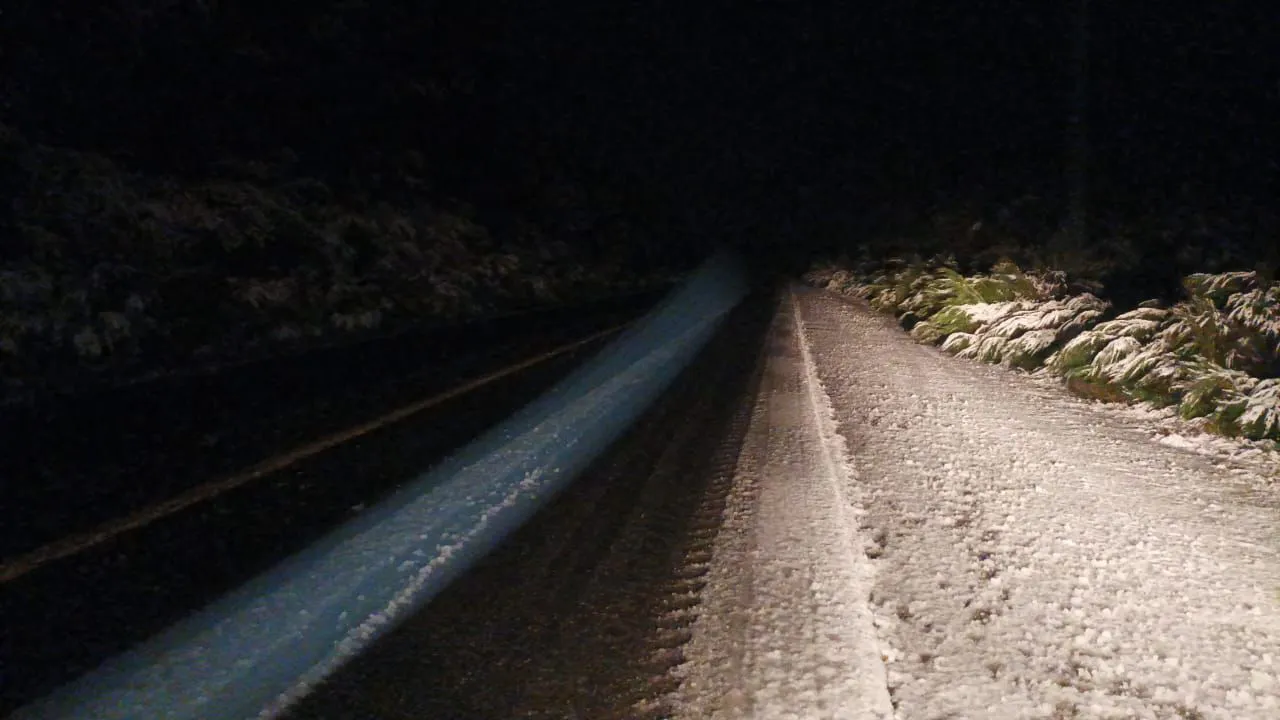 ruta 40 hielo junio 4
