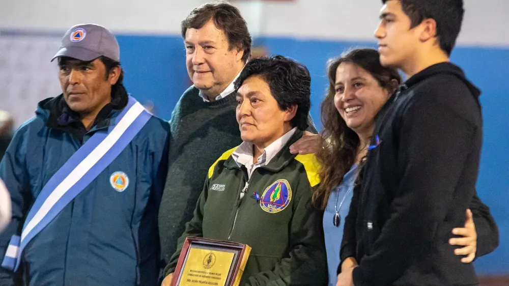 weretilneck combatientes incendios