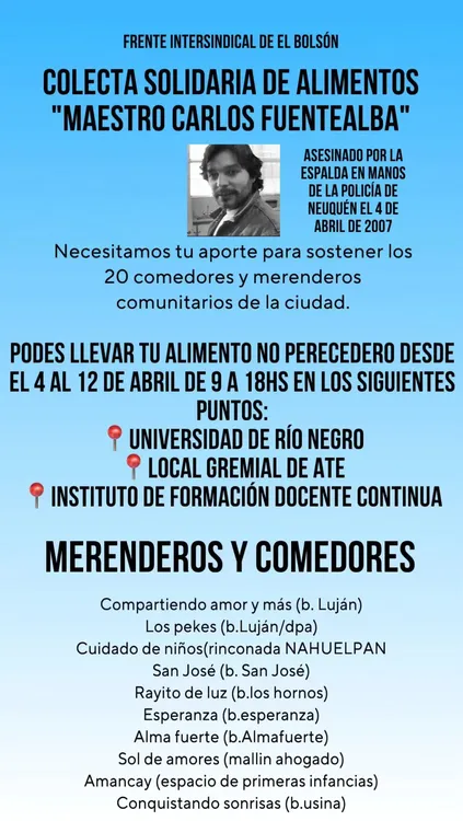 colecta solidaria alimentos