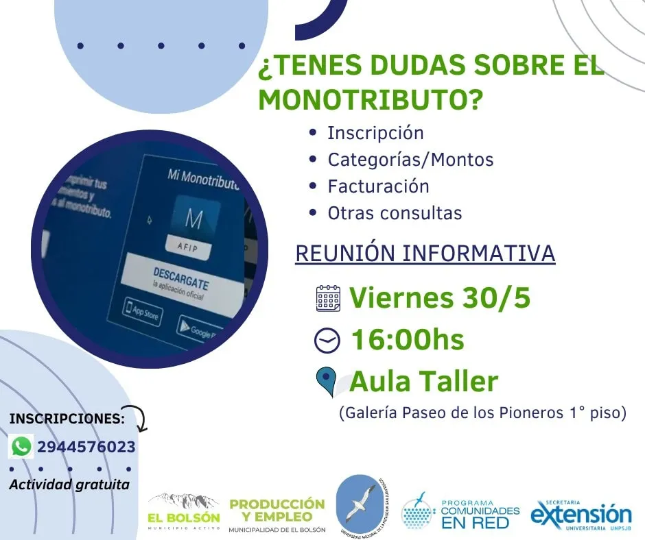 charla monotributo