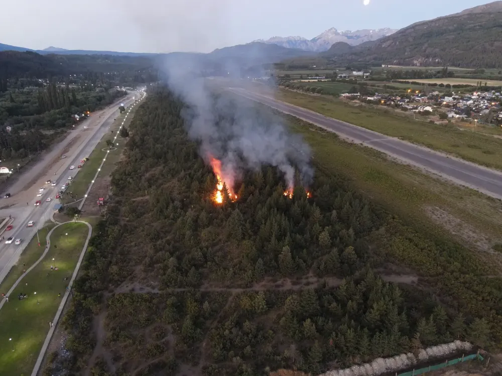 incendio aerodromo aerea