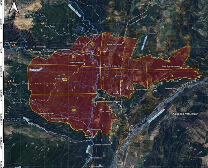 mapa incendio conflu