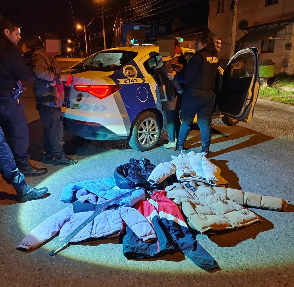 detenido prenda de vestir