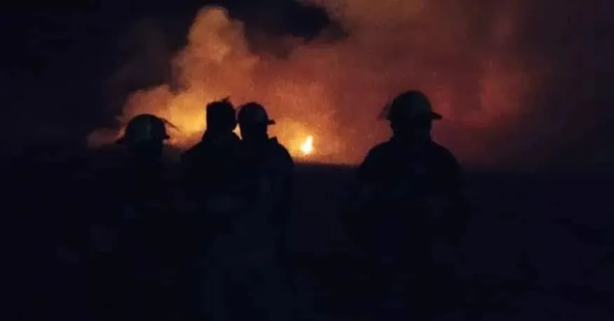 bomberos noche
