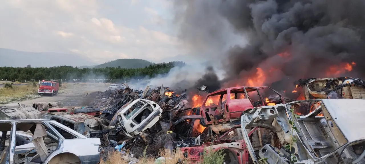 incendio planta residuos 3