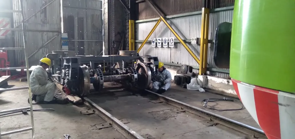 tren patagonico mantenimiento