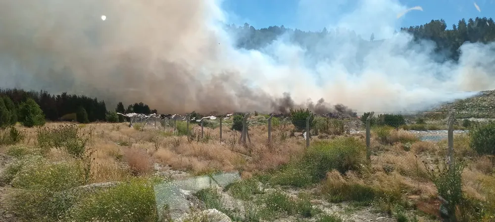 incendio planta de residuos 2025