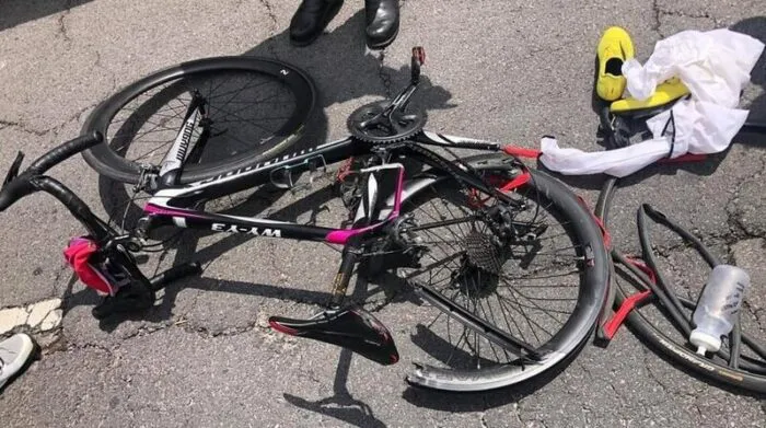 ciclista atropellado
