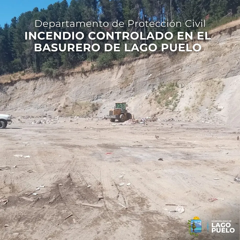 incendio basurero municipal lp