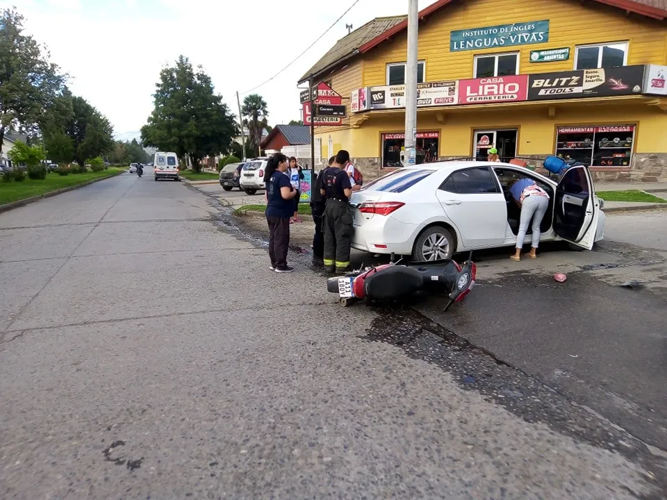 choque moto avenida