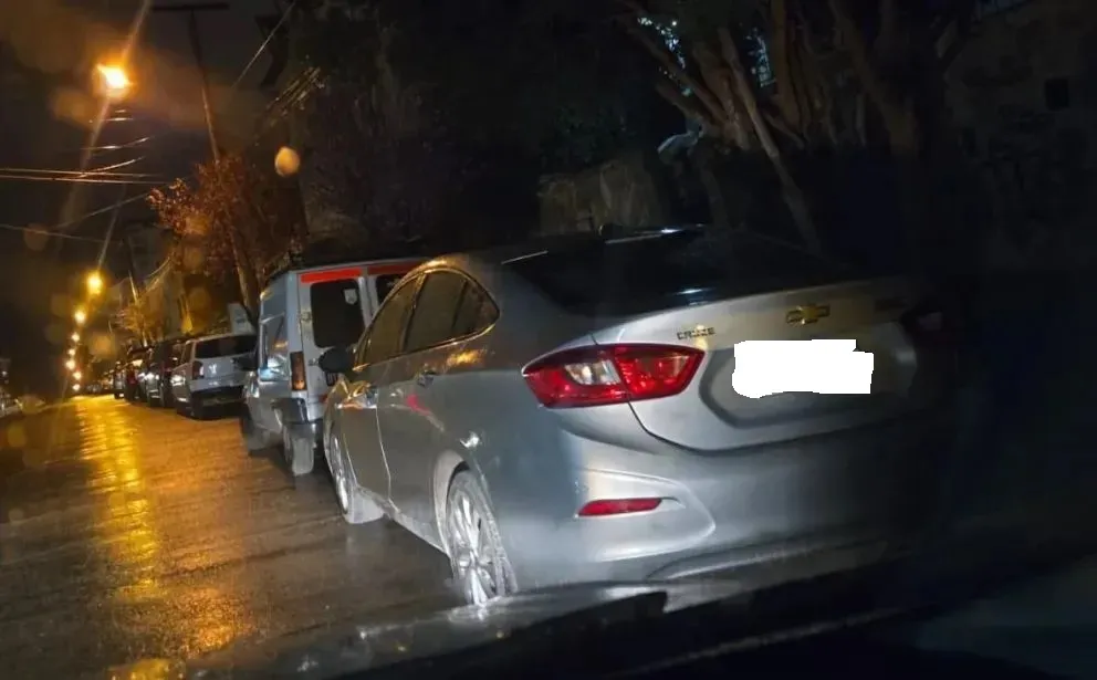 auto robado el maiten