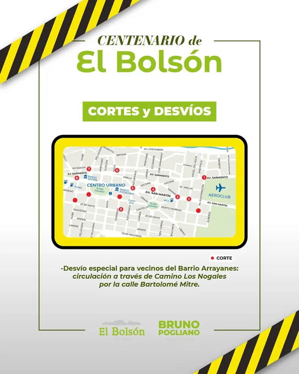 cortes de transito cent