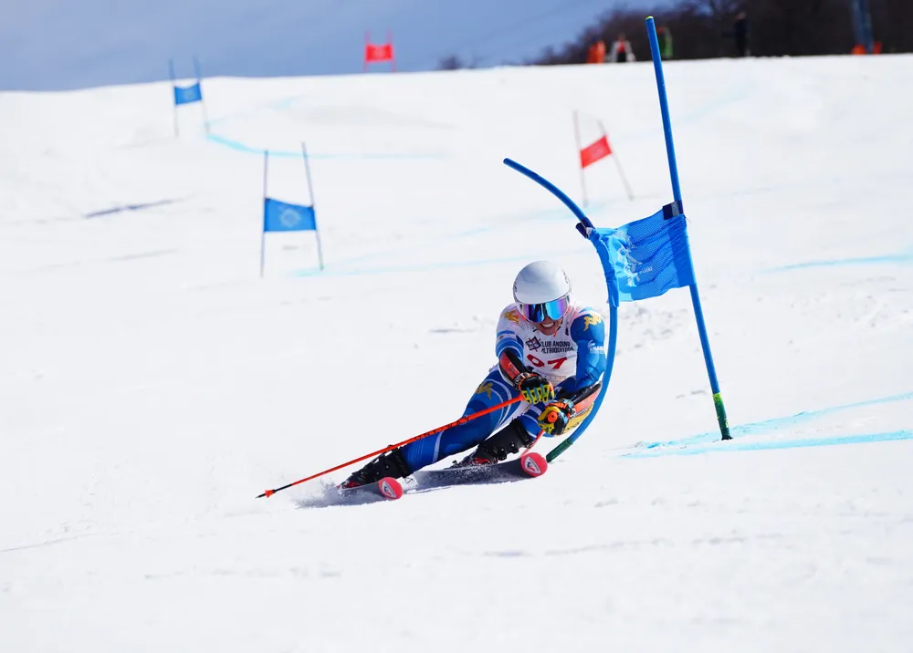 Francesca Baruzzi A accion slalom gigante Laderas