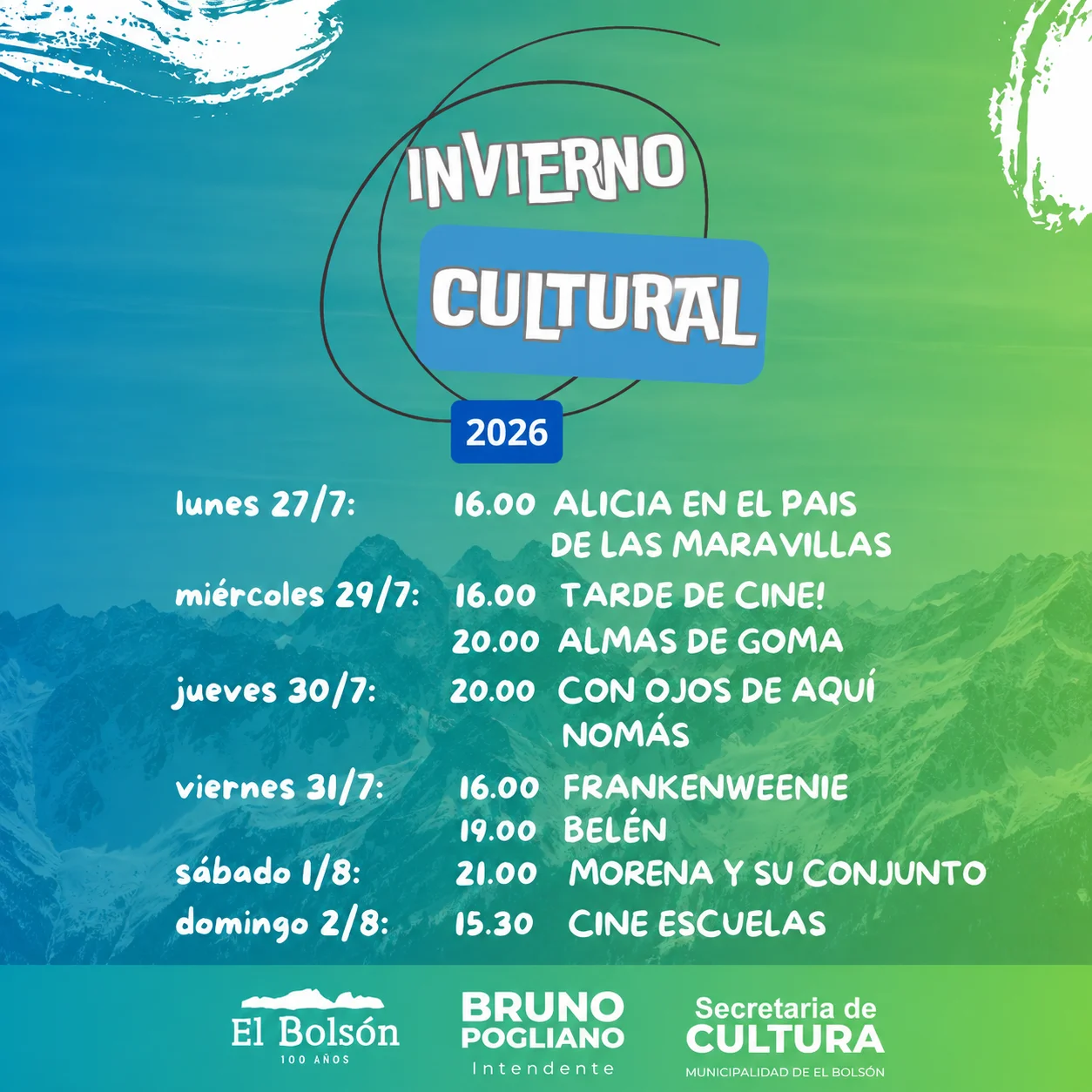 grilla Bicentenario semana 3