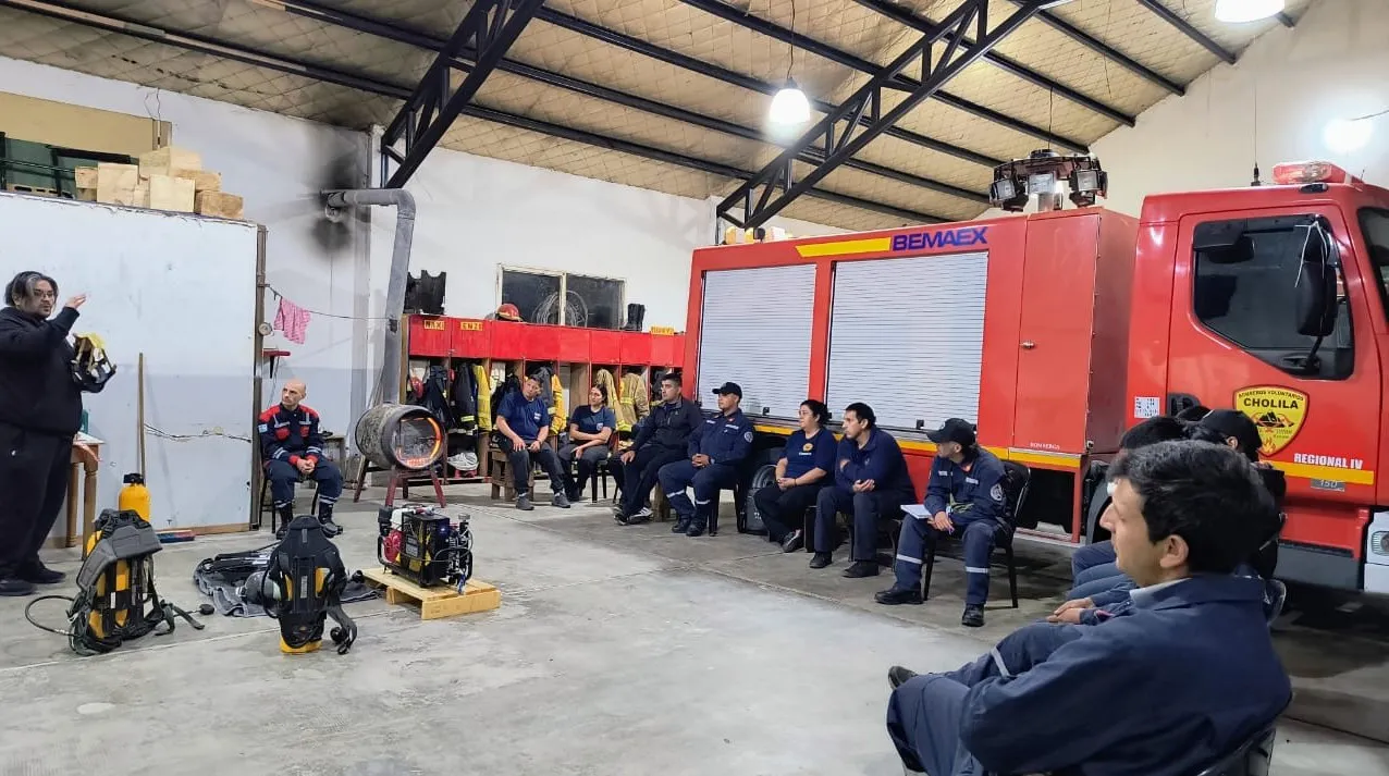 equip bomberos cholila