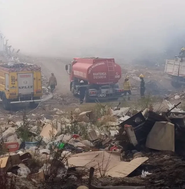 incendio planta residuos eb