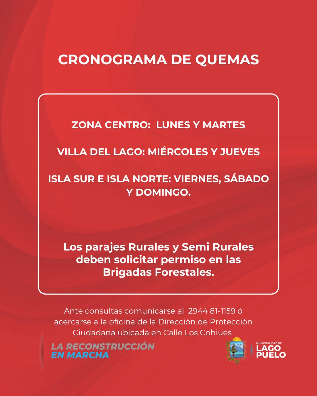 quemas lp 2025