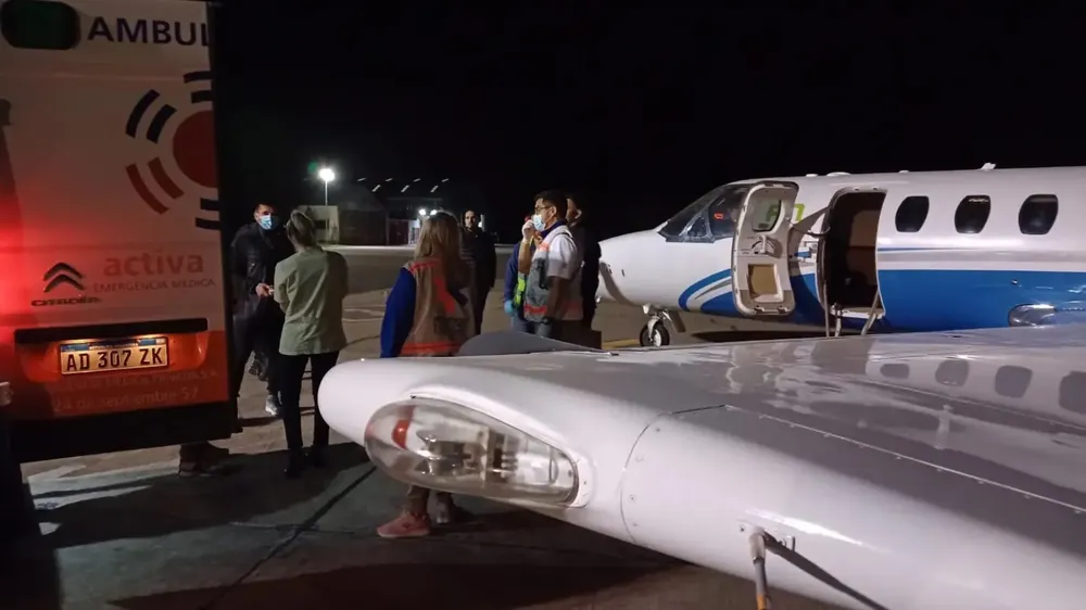 Avion-de-Rio-Negro-vuelo-sanitario