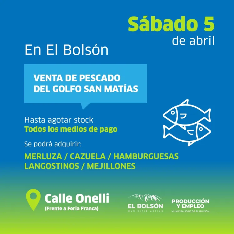 venta pescado abril