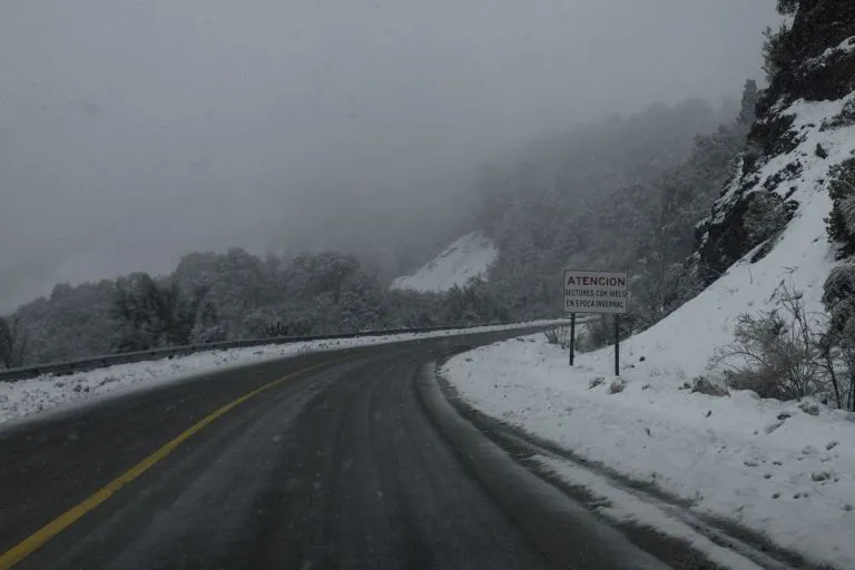 ruta 40 nieve abril
