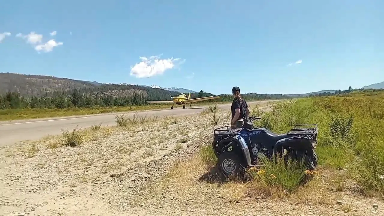 avion hidrante enero