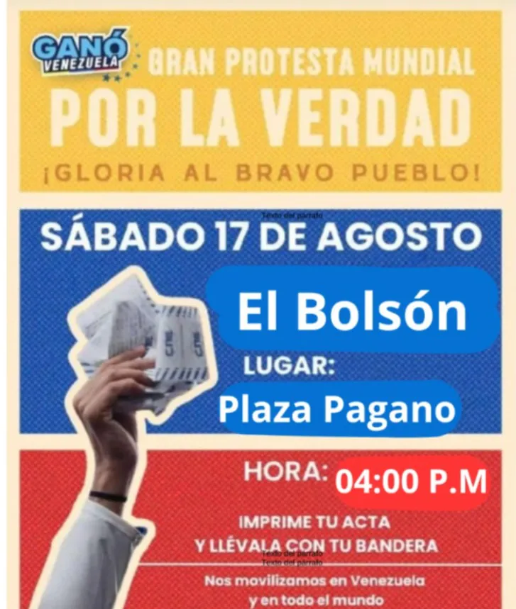 protesta venezolanos