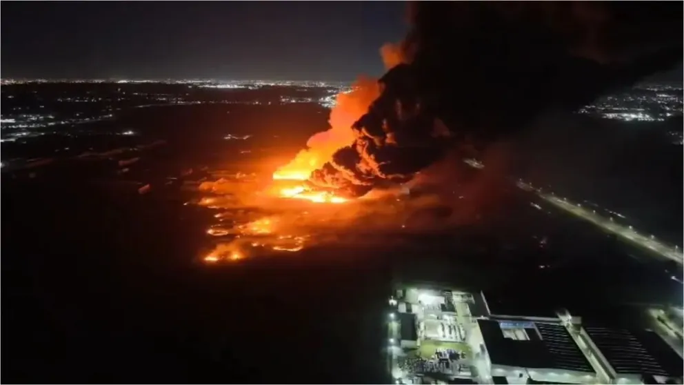 explosión ezeiza