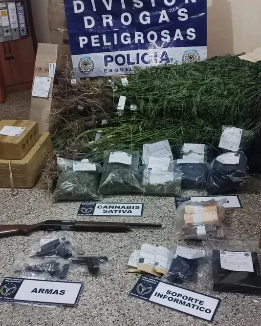 allanamiento droga