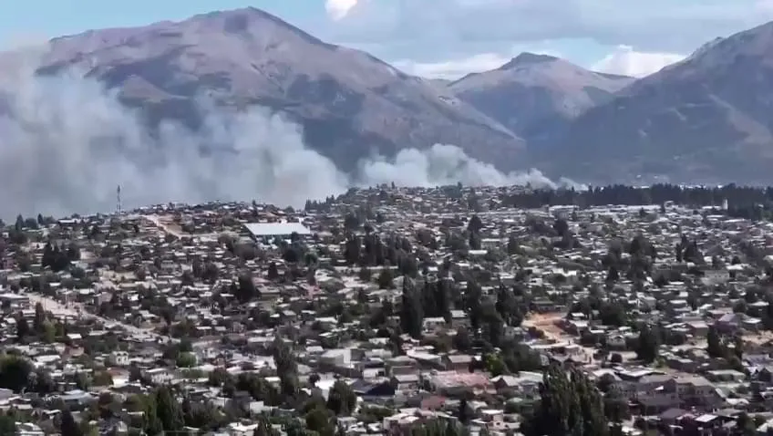 incendio bariloche 5 enero