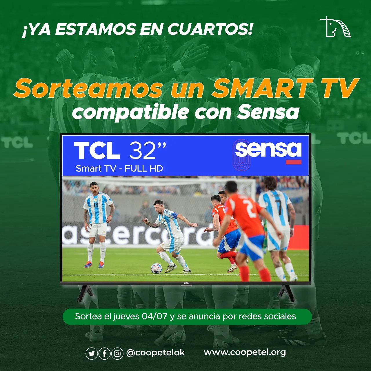 sorteo coopetel copa america