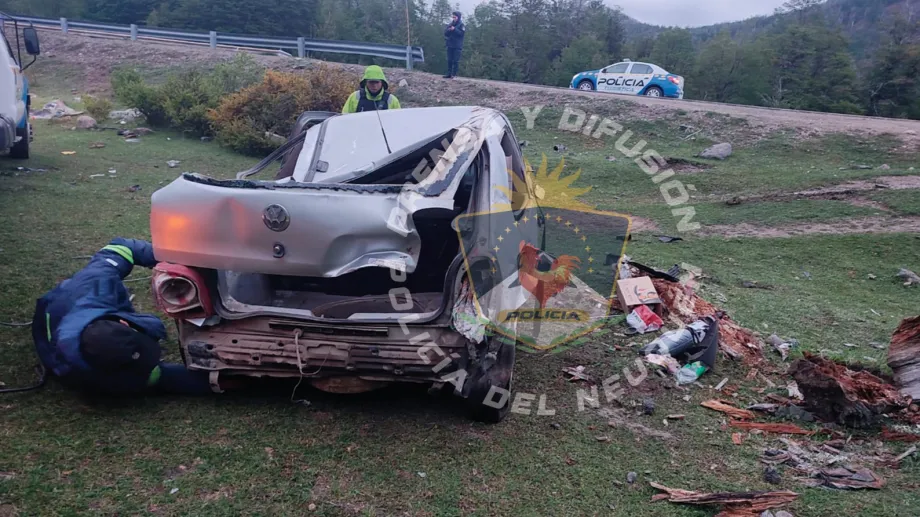 vuelco ruta 7 lagos