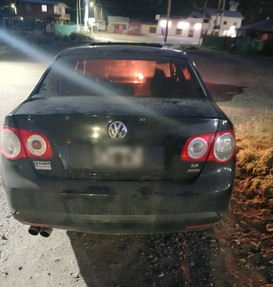 auto secuestrado