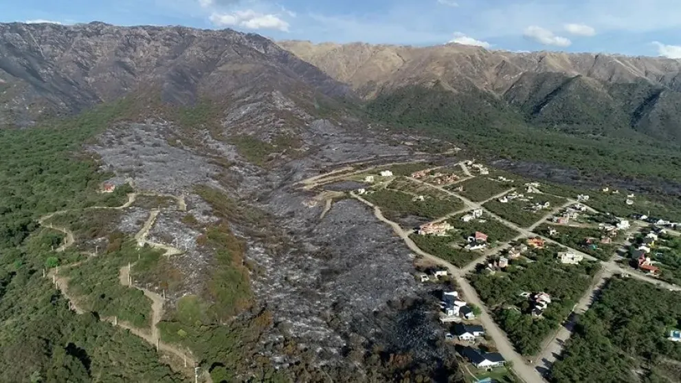 incendio interfase chubut