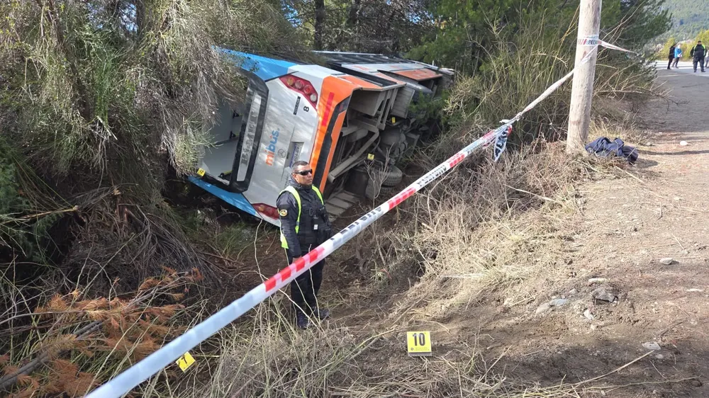 vuelco colectivo catedral