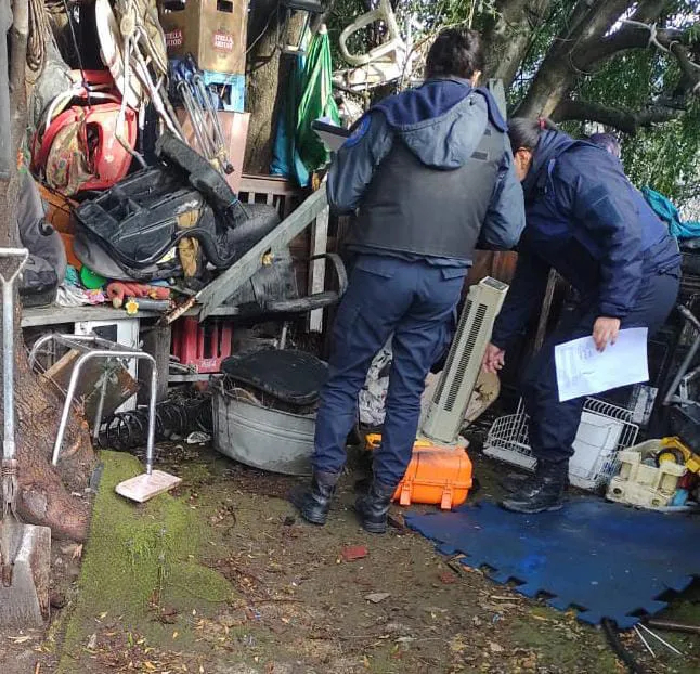 elementos robados bari