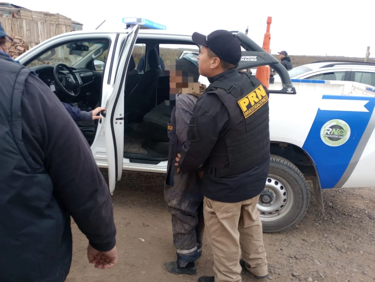 detencion cinco saltos