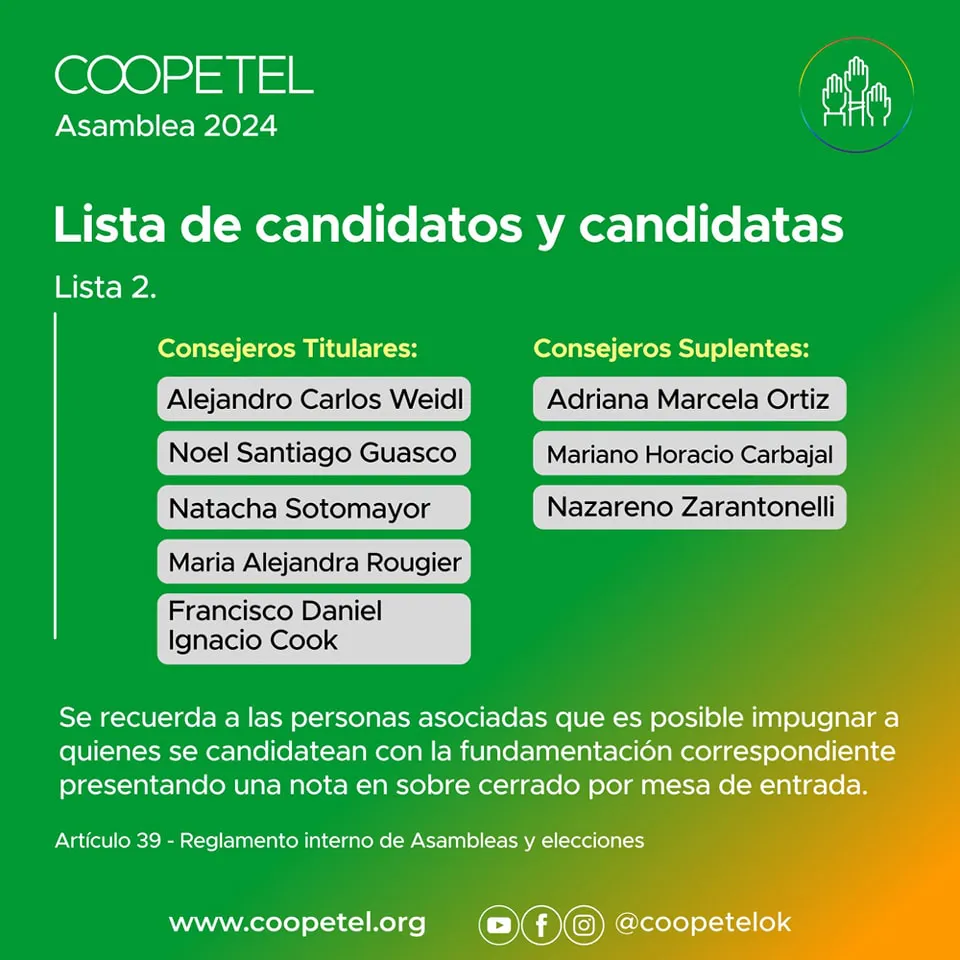 coopetel lista 2