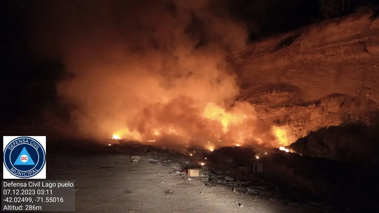 incendio basurero 1