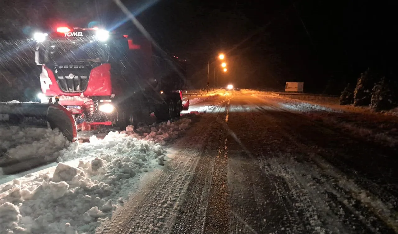 barrenieve ruta 40 esquel