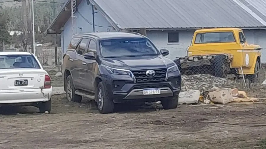 camioneta recuperada