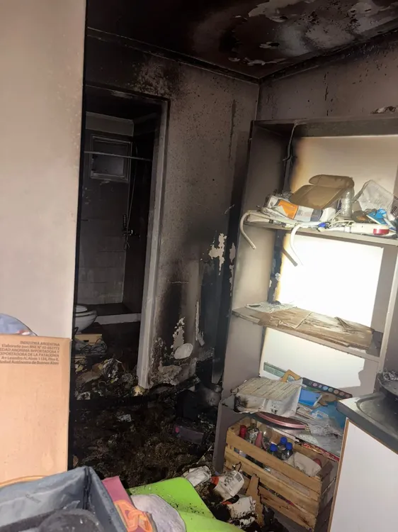 incendio baño 1