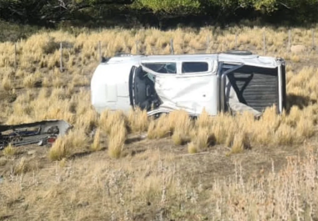 vuelco camioneta