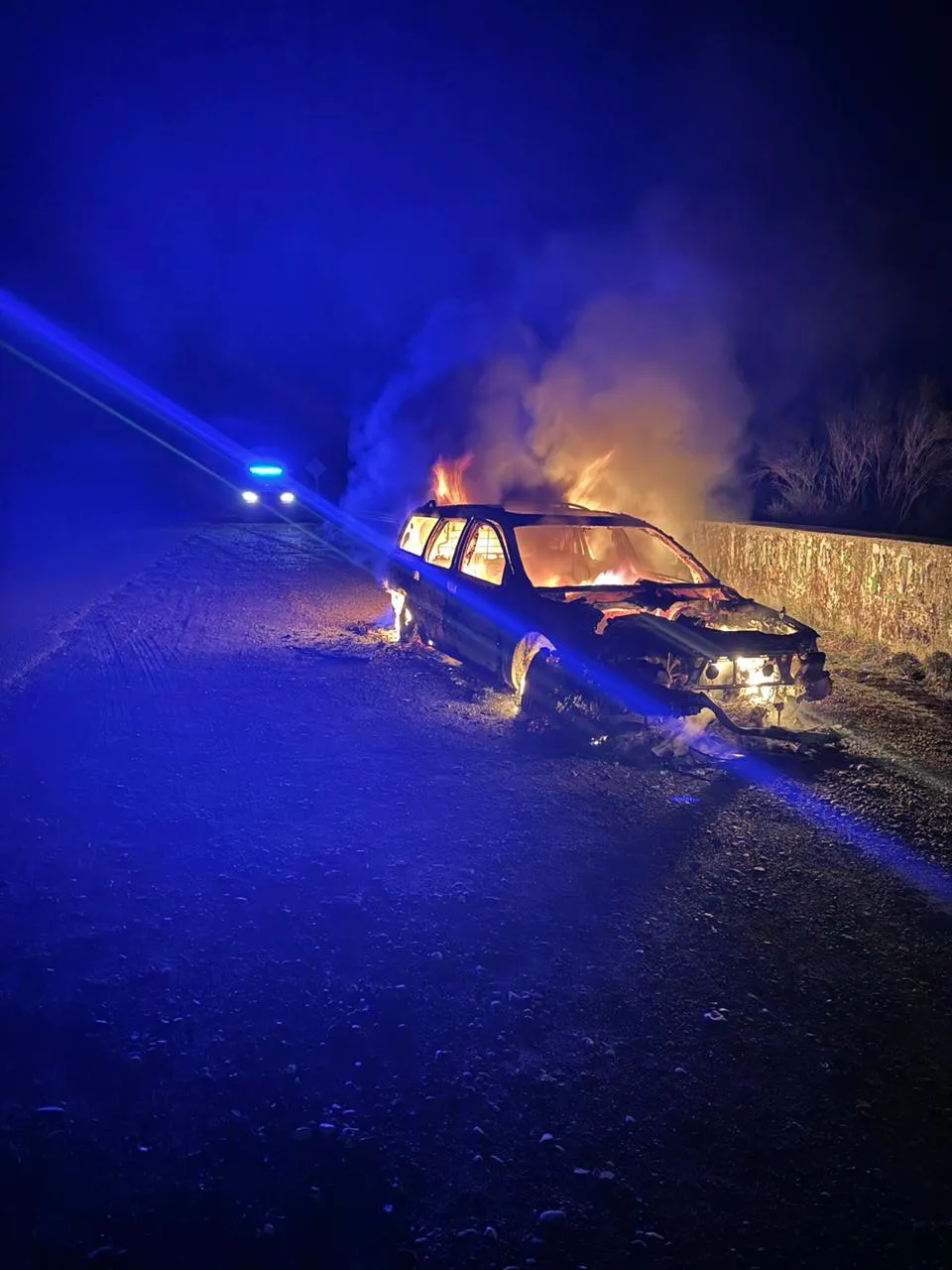 incendio vehicular ruta 40